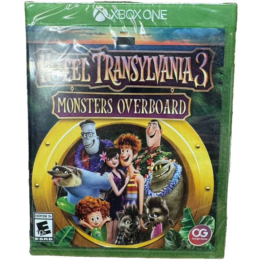 Outright Games Hotel Transylvania 3 Monsters Overboard Xbox One Game NEW